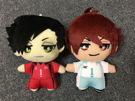 Anime Haikyuu Tetsuro Kuroo And Tooru Oikawa Stuffed Plush Toys