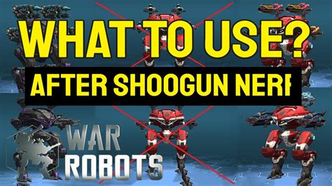 War Robots What To Use After The Shotgun Rebalance Youtube