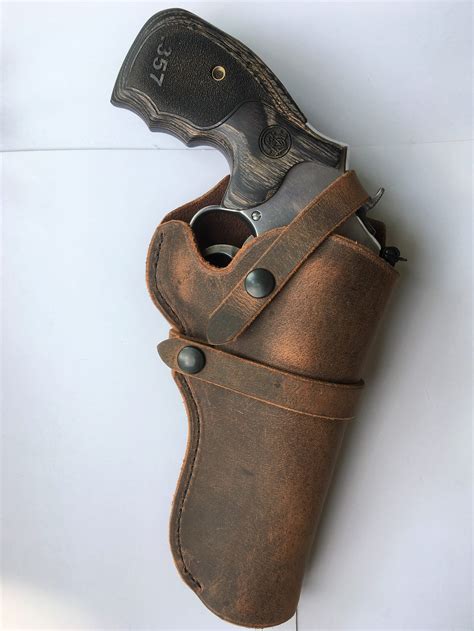 Leather Holster For Desert Eagle 357 Magnum Genuine Leather 3