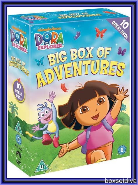 Dora The Explorer Big Box Of Adventures 10 Disc Brand New Dvd