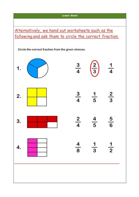 Introduction To Fractions