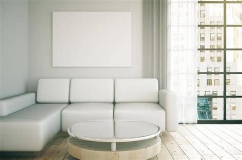 Premium Photo White Interior