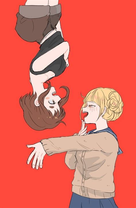 Himiko Toga E Ochako Uraraka Hero My Hero Academia Manga Boku No