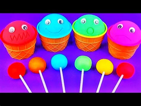 Asmr Rainbow Desserts Frozen Nik L Nip Color Ice Cream Eating Sounds