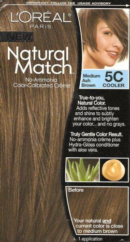 Image Detail For Oreal Natural Match Hair Color 5c 5 C Medium Ash