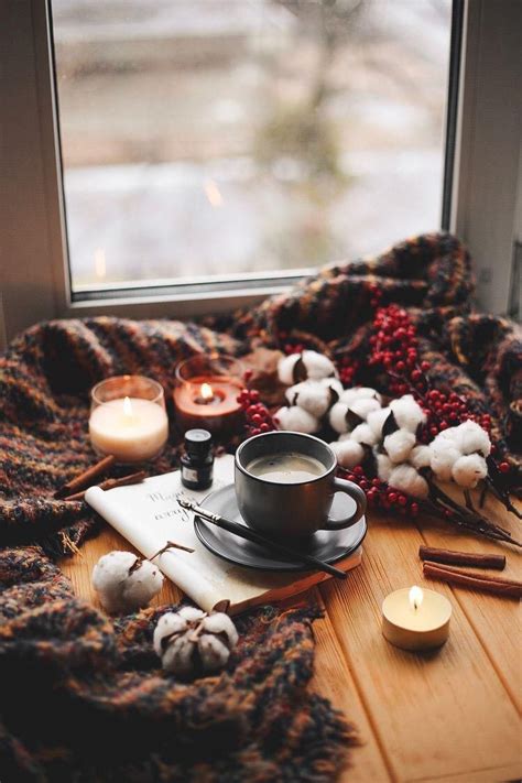 Winter With Coffee Wallpapers Wallpaper Cave