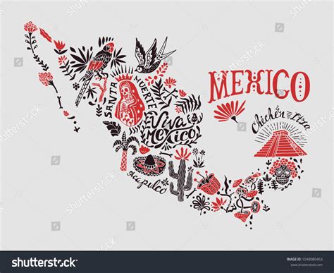 2928 Imagens De Mapas De Mexico Turistico Imagens Fotos Stock E
