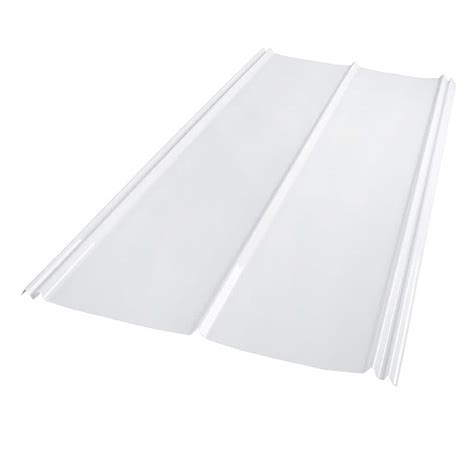 Sunsky 38 In X 6 Ft 5v Crimp Corrugated Polycarbonate Roof Panel In