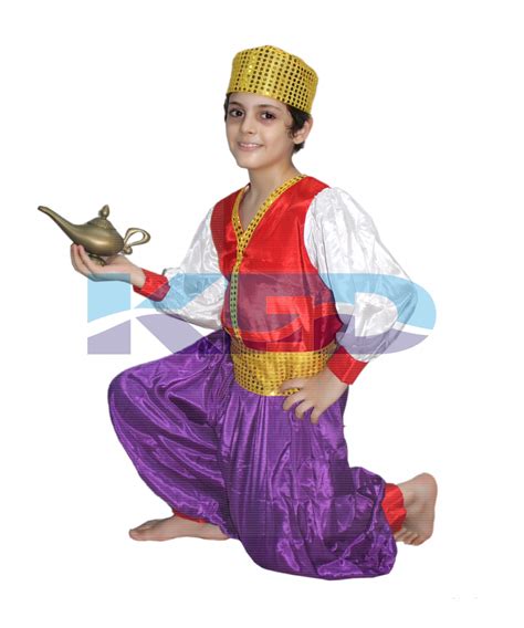 Aladdin Fancy Dress For Kidsfairy Telesstory Book Costume For Annual