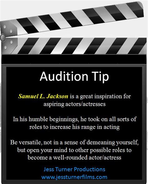 The worst thing an actor can do is to be in their head, not. Follow us on Facebook for actor quotes and audition tips ...