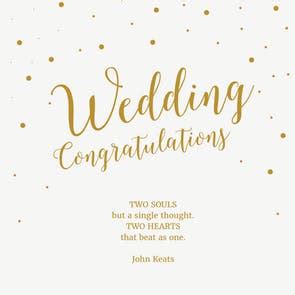 Congratulations on your wedding day! Wedding Celebration | All Members Ministry | Saint Martin ...