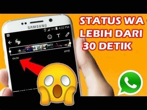 Whatsapp mod adalah solusi ketiga agar dapat membuat status video di wa lebih dari 30 detik. Cara Membuat STATUS WHATSAPP Lebih Dari 30 DETIK - YouTube