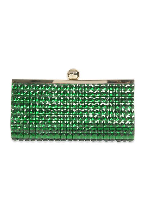 Kate Spade New York Accessories Emerald Anastasia Clutch Kate Spade