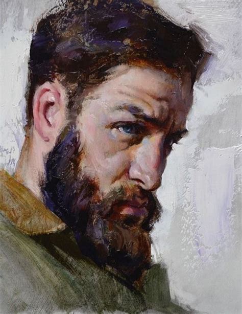 Male art Portrait peinture à l huile Portrait peinture Portraits de personnages