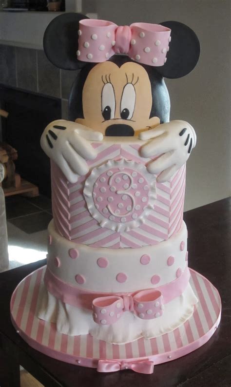 J S Cakes Minnie Mouse 3rd Birthday Cake