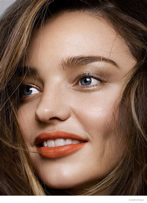 Miranda Kerr Takes On Springs Hottest Lipstick Shades In Shoot For