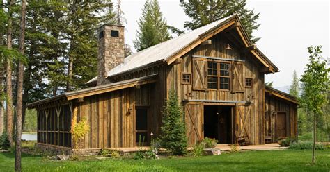 Montana Mountain Barn Retreat