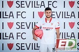 Las imágenes de la presentación de Óscar Rodríguez con el Sevilla FC ...