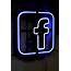 Brand New Facebook Logo Neon Light Sign 16x 16 High Quality On Storenvy