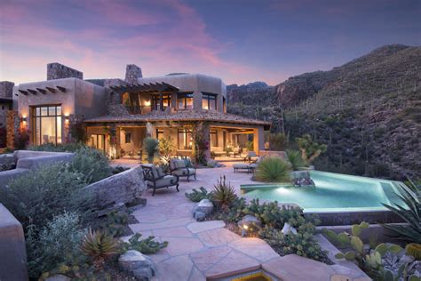 On Tucsons Villa Esperero Has Enviable Views And