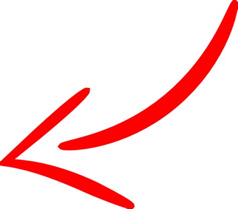 Red Arrow Left Clip Art At Vector Clip Art Online Royalty