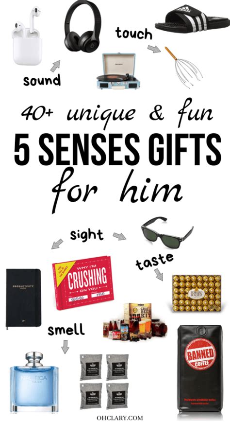 Maybe you would like to learn more about one of these? 5 Senses Gifts For Him That He Will Actually Find Useful ...