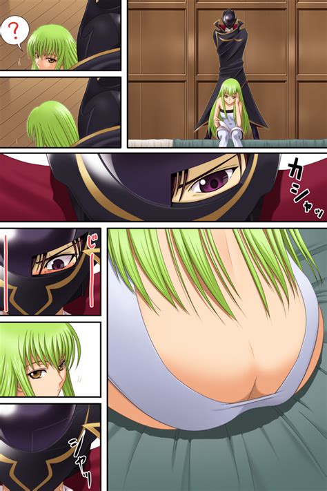 rule 34 40010prototype ass ass cleavage blush butt crack c c code geass comic lelouch