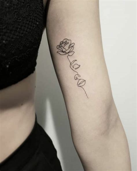 Originales Propuestas De Rosa Tattoo En El Brazo Tatuaje Con Rosa Y Cara De Mujer Fotos De