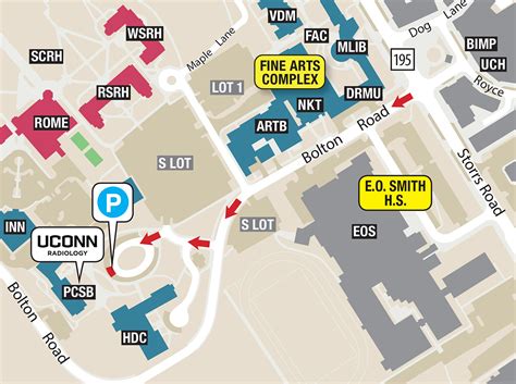 Uconn Storrs Campus Map