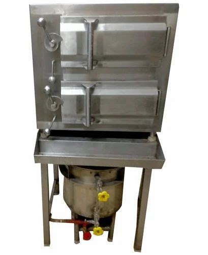 Semi Automatic 304 Stainless Steel Idli Steamer For Hotel Capacity