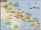Cartina Puglia Zone Turistiche