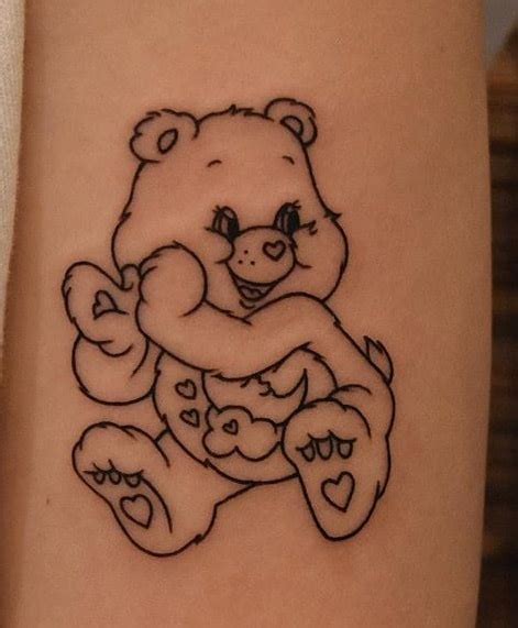Care Bears Cartoon Tattoos