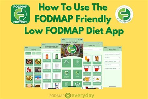 How To Use The Fodmap Friendly Low Fodmap Diet App Fodmap Everyday 2022