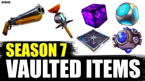 Another season is underway, and with that comes a whole lot of. SEASON 7 VAULTED GUNS AND ITEMS | Fortnite - YouTube