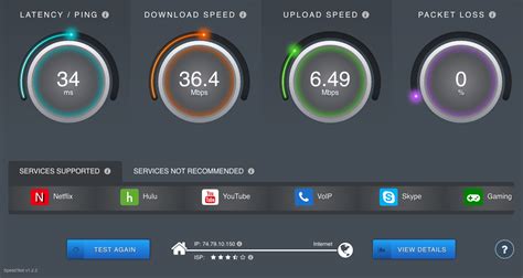 An answer, to the above mentioned questions, is to perform a speedtest. Run Ookla Speedtest from Your Menu Bar - TidBITS