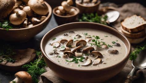 Cosy Mushroom Hug Easy Dairy Free Cream Of Mushroom Soup Recipe