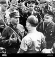 Ernst Roehm und Adolf Hitler, 1933 Stock Photo, Royalty Free Image ...