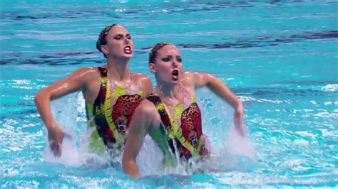 Brazilian Synchronized Swimmers Determined To Rise In Olympics Youtube