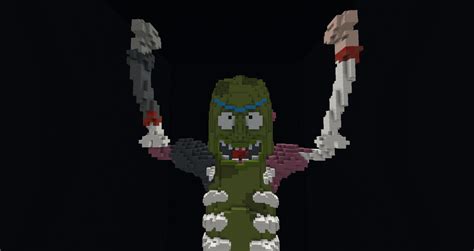 Pickle Rick In Minecraft Minecraft Map