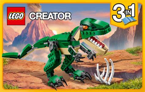 Manuale Lego Set 31058 Creator Dinosauro