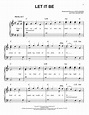 Let It Be sheet music by The Beatles (Easy Piano – 57741)