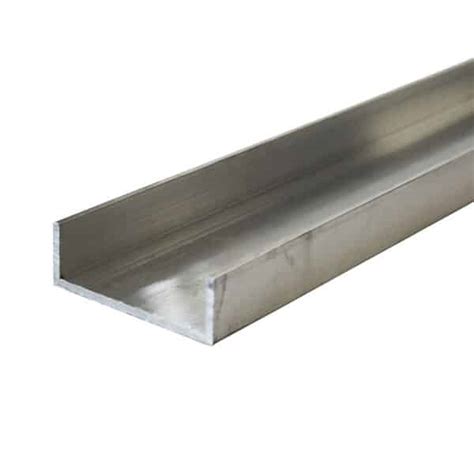 U Aluminium Channel Sections 3 X 1 X 18 32mm Wall Speciality
