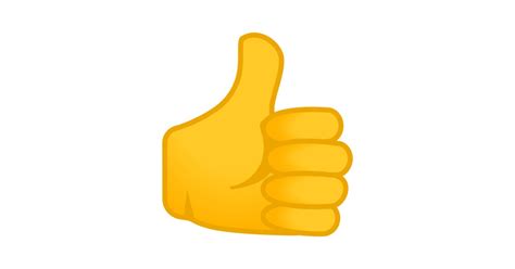 👍 Thumbs Up Emoji Like