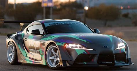 Check Out Hks All New Widebody Toyota Supra Hotcars