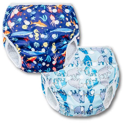 Buy Waterproof Reusable Swimming Diapers For Toddlers Kids 0t 2t Pack