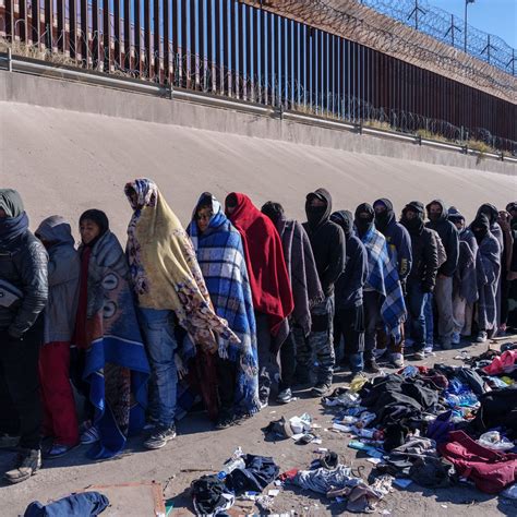 Migrant Surge At Border Strains El Paso Wsj