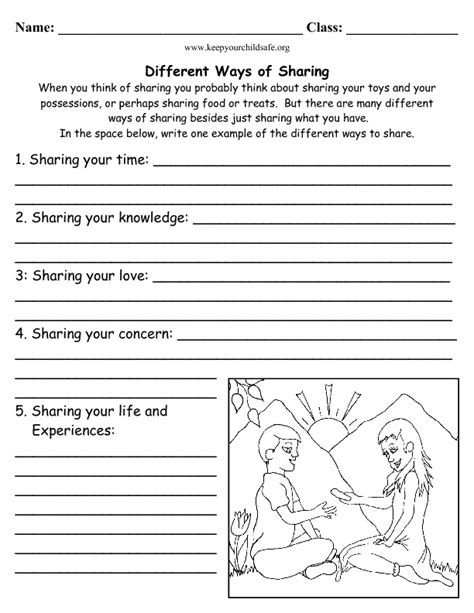 Empathy And Kindness Worksheets For Kids
