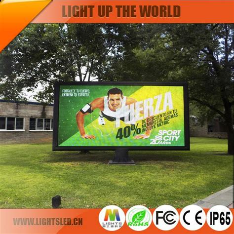 P10 Smd Outdoor Advertising Full Color Led Display Screen Board Panel