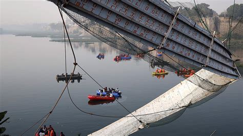 Morbi Bridge Collapse US Russia Poland Nepal Others Condole