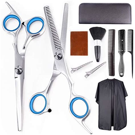 Umiku Professional Hair Cutting Scissors Set 11 Pcs Haircut Scissors